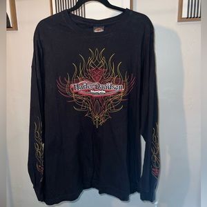 Harley Davison long sleeve shirt